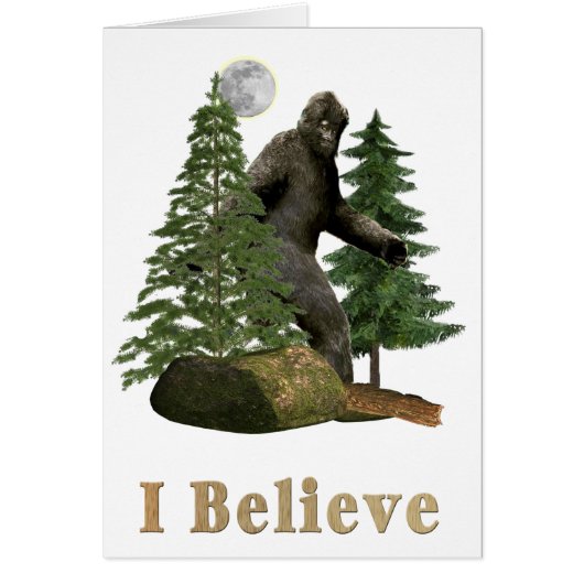 Bigfoot art cards (Front)