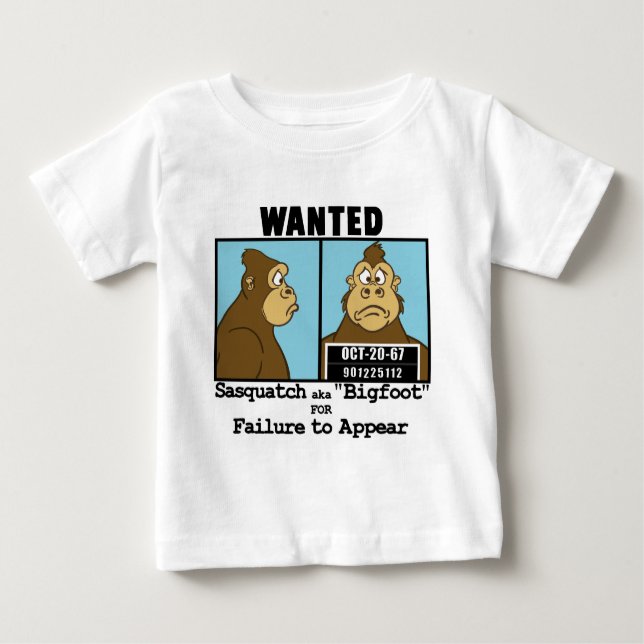 Bigfoot Baby T-Shirt (Front)
