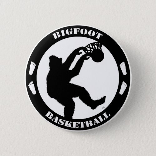 Bigfoot Basketball Button