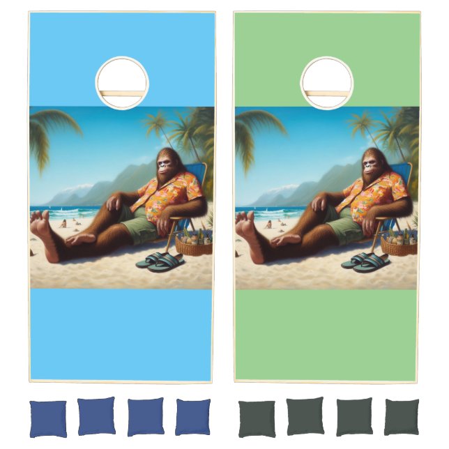 Bigfoot Beach Cornhole Set (Set)
