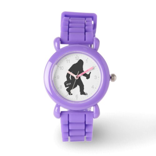 Bigfoot beer silhouette watch