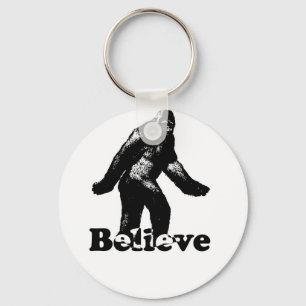 Bigfoot Believe Keychain