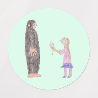 Bigfoot Believes in You Clothing Labels