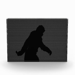 Bigfoot Black Silhouette Carbon Fiber Style Award