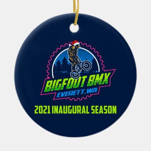 Bigfoot BMX 2021 Tree Ornament