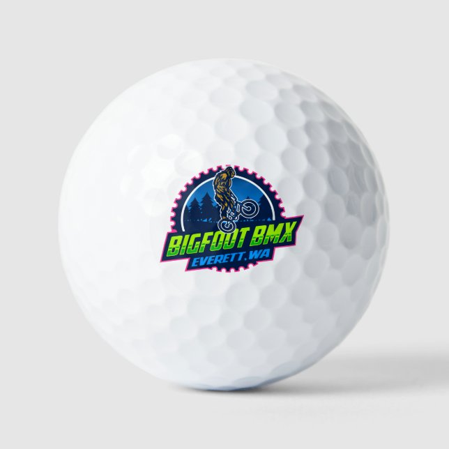 Bigfoot BMX Golf Ball (Front)