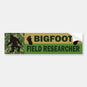 Bigfoot Bumper Sticker