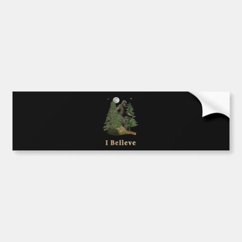 bigfoot bumper sticker