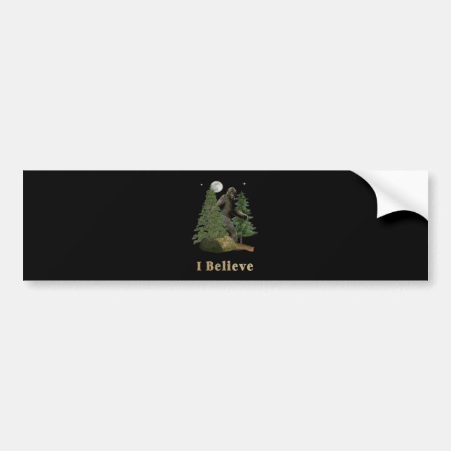 Bigfoot Bumper Sticker (Front)