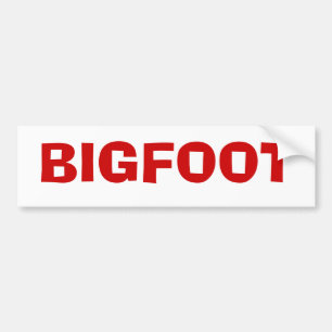 BIGFOOT BUMPER STICKER