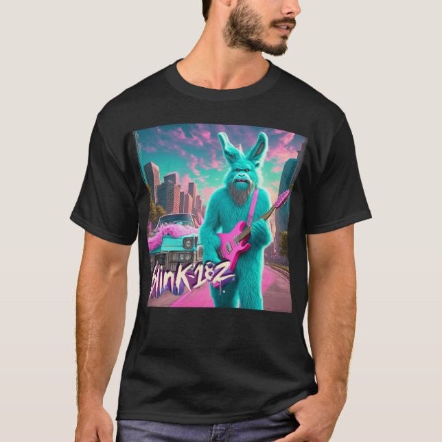 Bigfoot Bunny Shreds: A Blink-182 Tribute T-Shirt (Front)