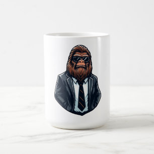 Bigfoot Businessman - Cool Funny Sasquatch Coffee Mug