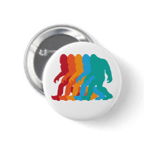 Bigfoot Buttons Retro Design Bigfoot Buttons Retro Design