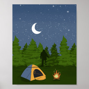 BigFoot Camping  Poster