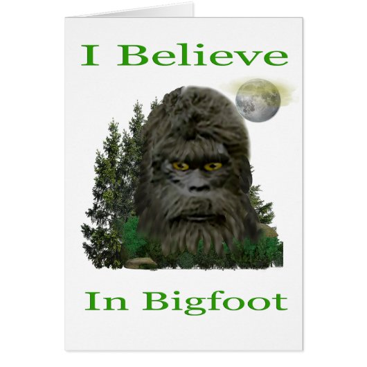 Bigfoot Cards (Front)