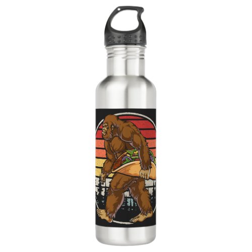 Bigfoot Carrying Taco Stainless Steel Water Bottle