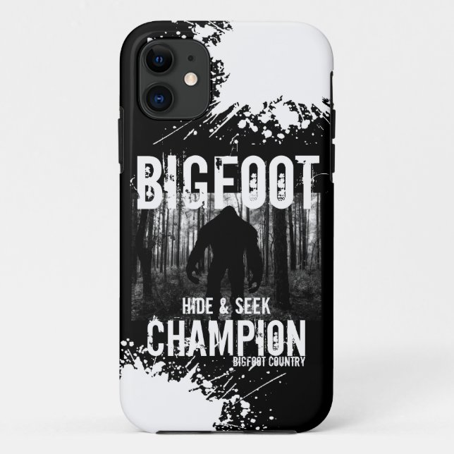 Bigfoot Case-Mate iPhone Case (Back)