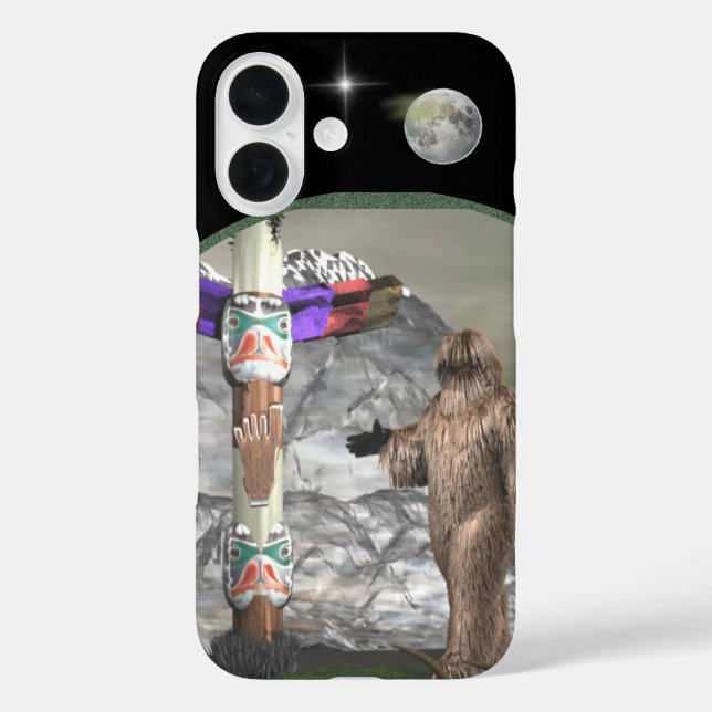 Bigfoot Case-Mate iPhone Case (Back)
