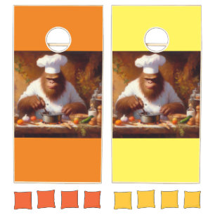 Bigfoot Chef Cornhole Set