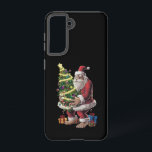 Bigfoot Christmas Tree Lights Xmas Sasquatch Lover Samsung Galaxy S21 Case<br><div class="desc">Bigfoot Christmas Tree Lights Xmas Sasquatch Lovers</div>