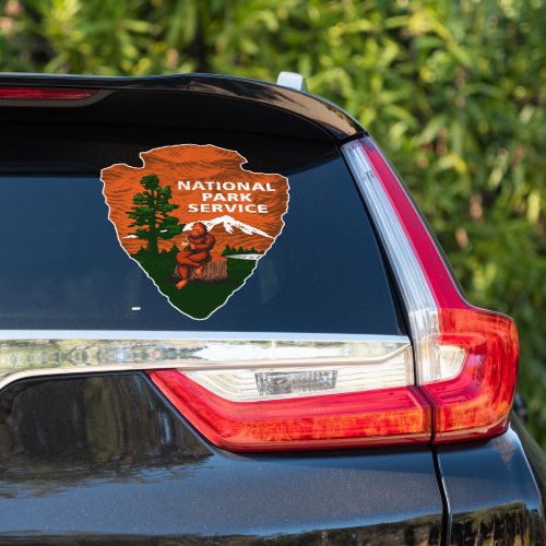 Bigfoot Coffee National Park Service Arrowhead Sticker