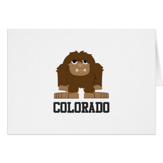 Bigfoot Colorado Cards (Front Horizontal)