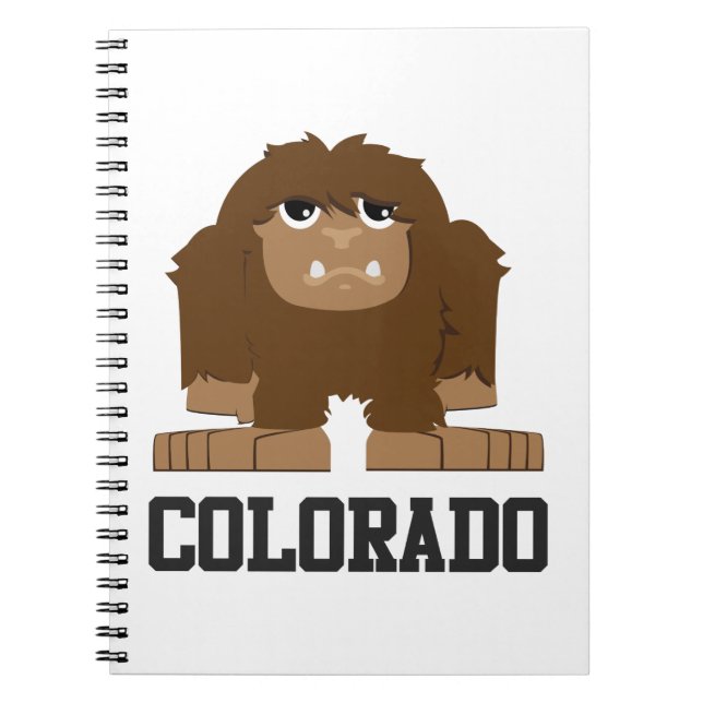 Bigfoot Colorado Notebook (Front)