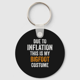 Bigfoot Costume Halloween Due To Inflation Gifts H Keychain