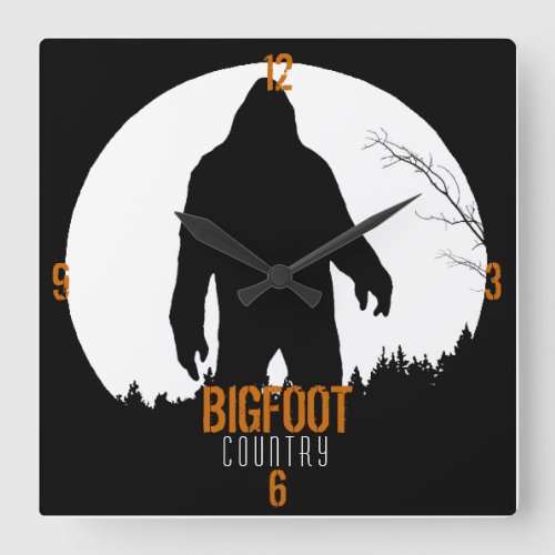 Bigfoot Country Clock