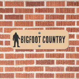BIGFOOT COUNTRY LANE METAL STREET SIGN