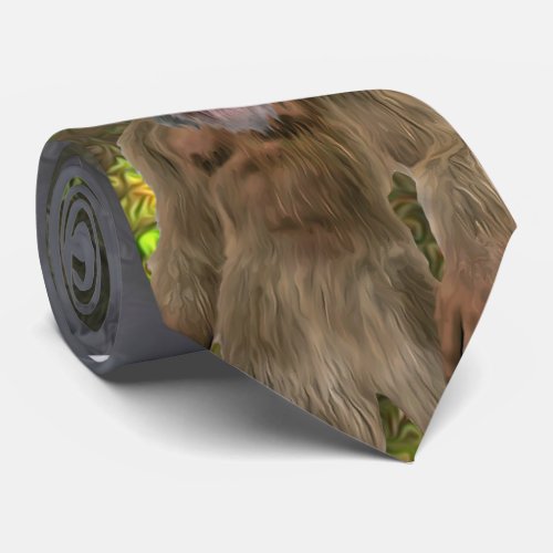 Bigfoot Creeptid Neck Tie