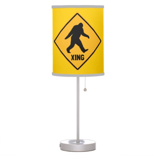 Bigfoot Crossing Table Lamp