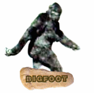 Bigfoot Cutout Magnet/Sculpture
