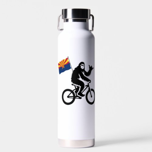 Bigfoot Cycling Arizona Flag Water Bottle