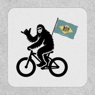 Bigfoot Cycling Delaware Flag Patch