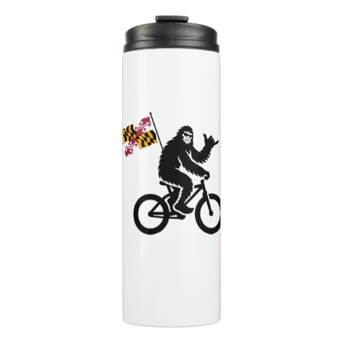 Bigfoot Cycling Maryland Flag Thermal Tumbler