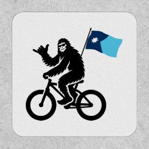 Bigfoot Cycling Minnesota Flag Patch