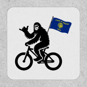 Bigfoot Cycling Oregon Flag Patch