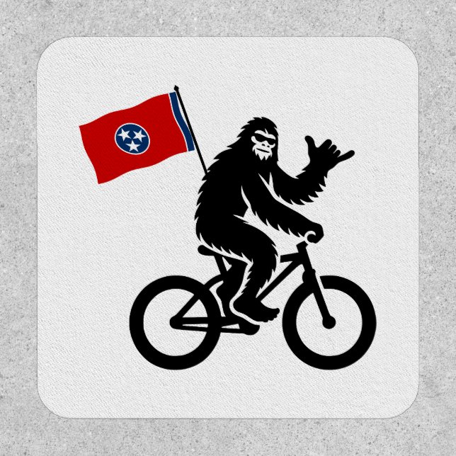 Bigfoot Cycling Tennessee Flag Patch (Front)