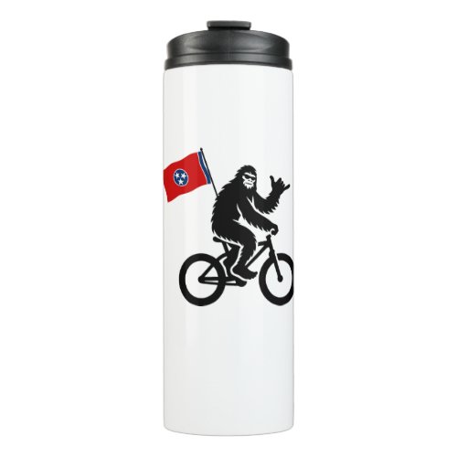 Bigfoot Cycling Tennessee Flag Thermal Tumbler