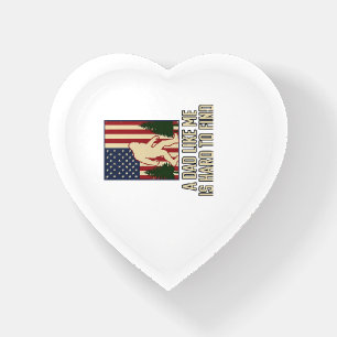 Bigfoot Dad Vintage American Flag Shirt Design_1 Paperweight