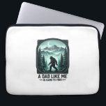 Bigfoot Dad Vintage Engraving Funny Father Shirt D Laptop Sleeve<br><div class="desc">Bigfoot Dad Vintage Engraving Funny Father Shirt Design_1</div>