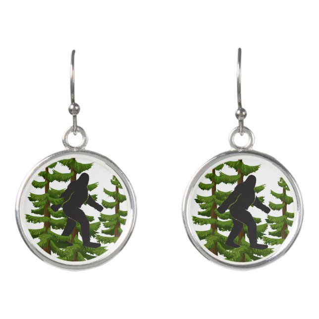 Bigfoot Earrings (Front)