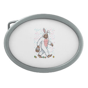 Bigfoot Easter Bunny Costume Funny Sasquatch Men W Belt Buckle