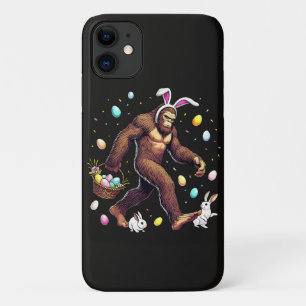 Bigfoot Easter Day Funny Sasquatch iPhone 11 Case