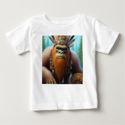 Bigfoot Eco Warrior Baby T_Shirt