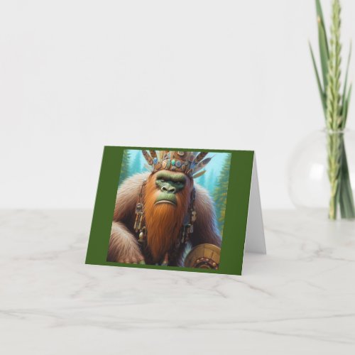 Bigfoot Eco Warrior Card