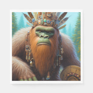 Bigfoot Eco Warrior Napkins