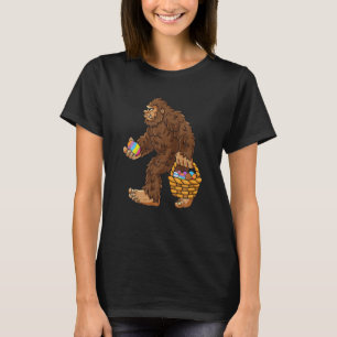 Bigfoot Egg Easter Day Boys Girls Funny Sasquatch T-Shirt