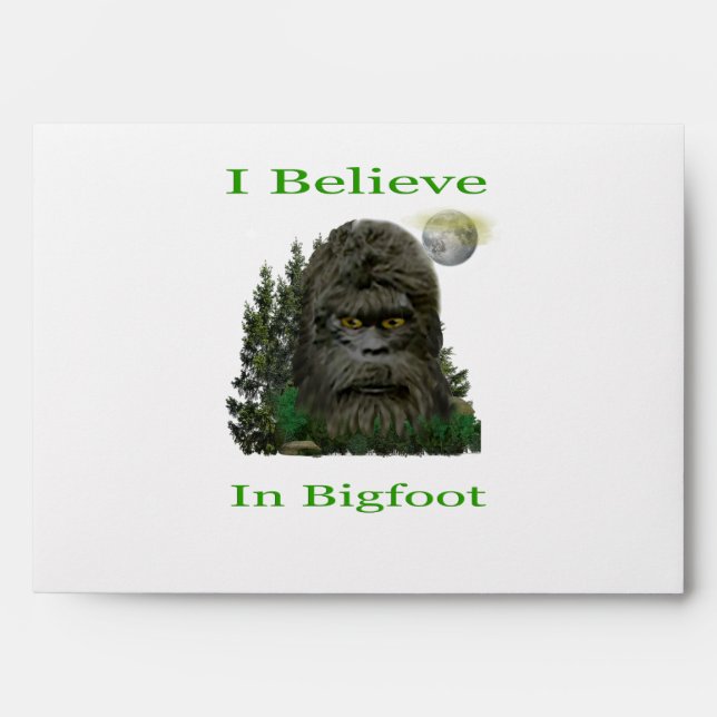Bigfoot Envelope (Front)